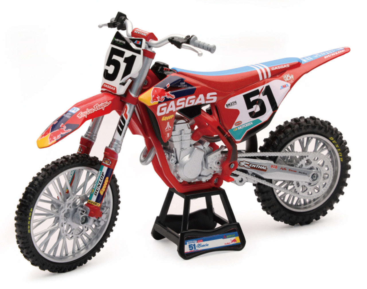 NewRay 1/12 TLD Redbull GASGAS MC 450F JUSTIN BARCIA