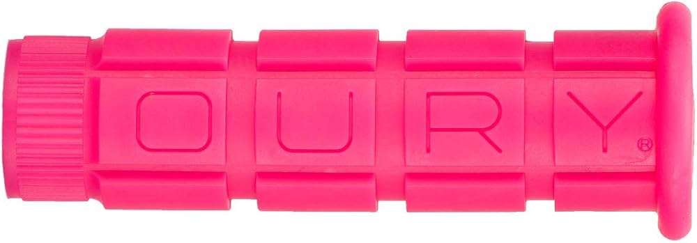 Oury Grips MX Single Compound Waffle - Neon Pink OSCXWA56