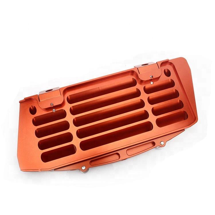 Racecraft Aluminium Radiator Brace Guard Orange KTM 17 & up