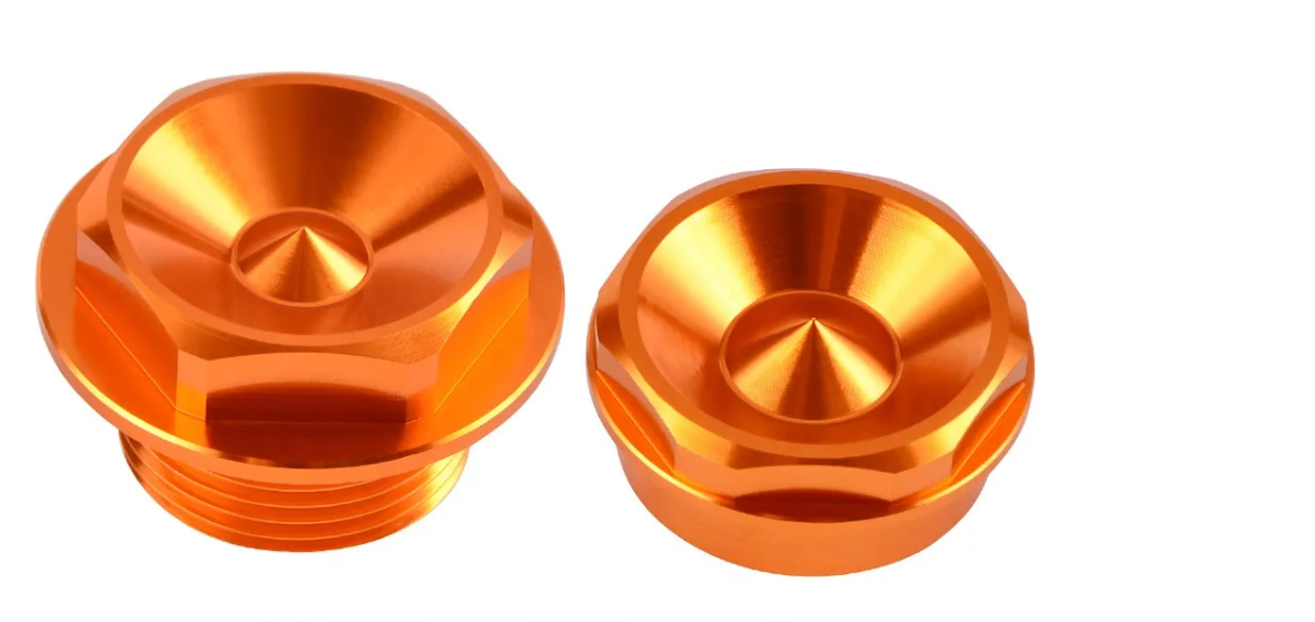 Racecraft Front Axle Nut Orange KTM 125-500 16-23