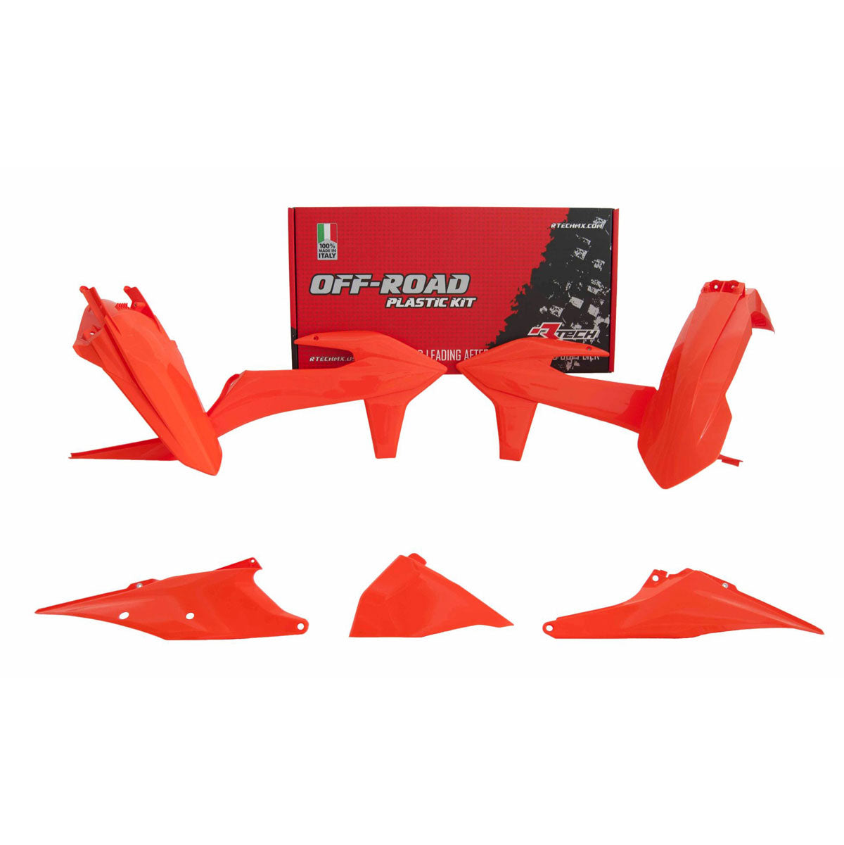 Racetech Plastics Kit 5 Pcs Orange KTM 400/520 SX/SXF '00, K
