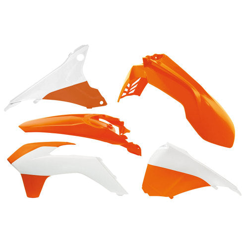 Racetech Plastics Kit 5 Pcs  Airbox Covers neon  ktm 14/16