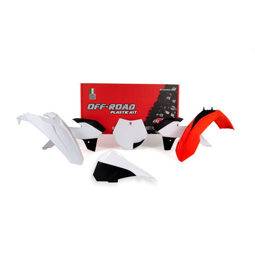 Racetech Plastics Kit 5 Pcs ktm 85 Orange/Wh