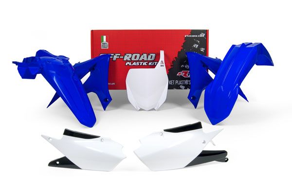 Racetech Plastics Kit 5 Pcs Blue/White Yamaha YZ250F '19 -