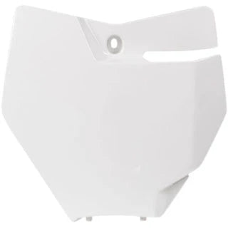 Racetech Front Number Plate White KTM 125/150 SX '16 - '18,