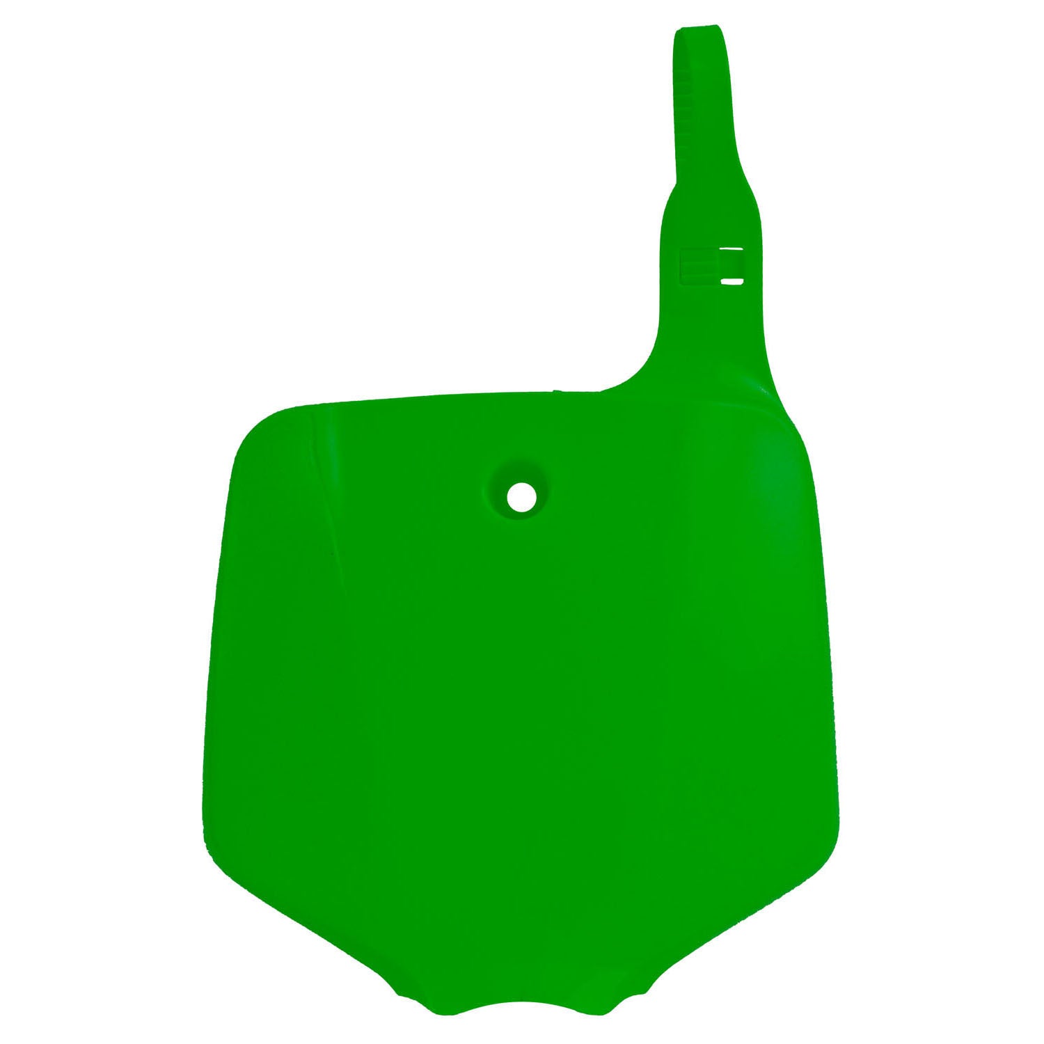 Racetech Front Number Plate KX65 green 01'-20 klx110 02/09