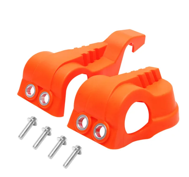 Racecraft Front Right Lower Fork Leg Guard Toe Cap KTM Orang
