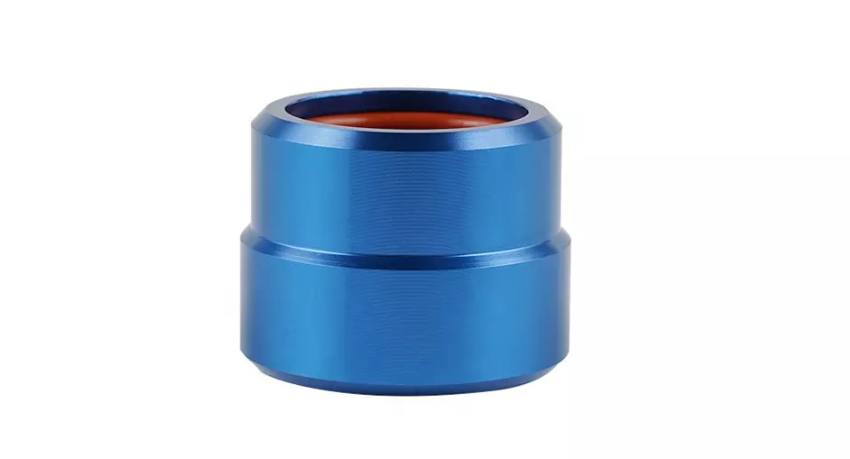 Racecraft Billet Aluminium - Blue - 2 Stroke Exhaust Collar