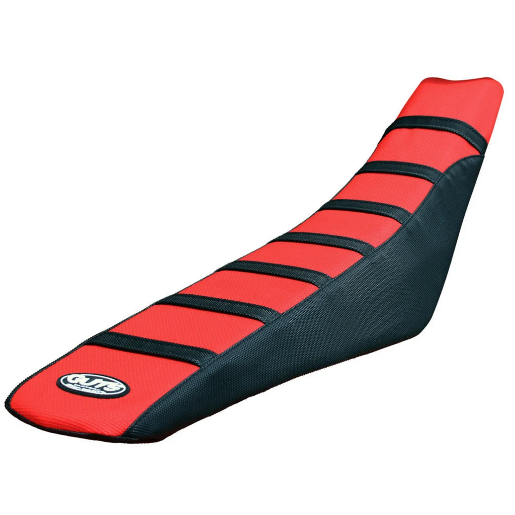 Racecraft Seat Cover Ribbed Gripper Red Top /Black Sides