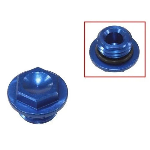 Bronco Billet Aluminium Gas Cap Blue