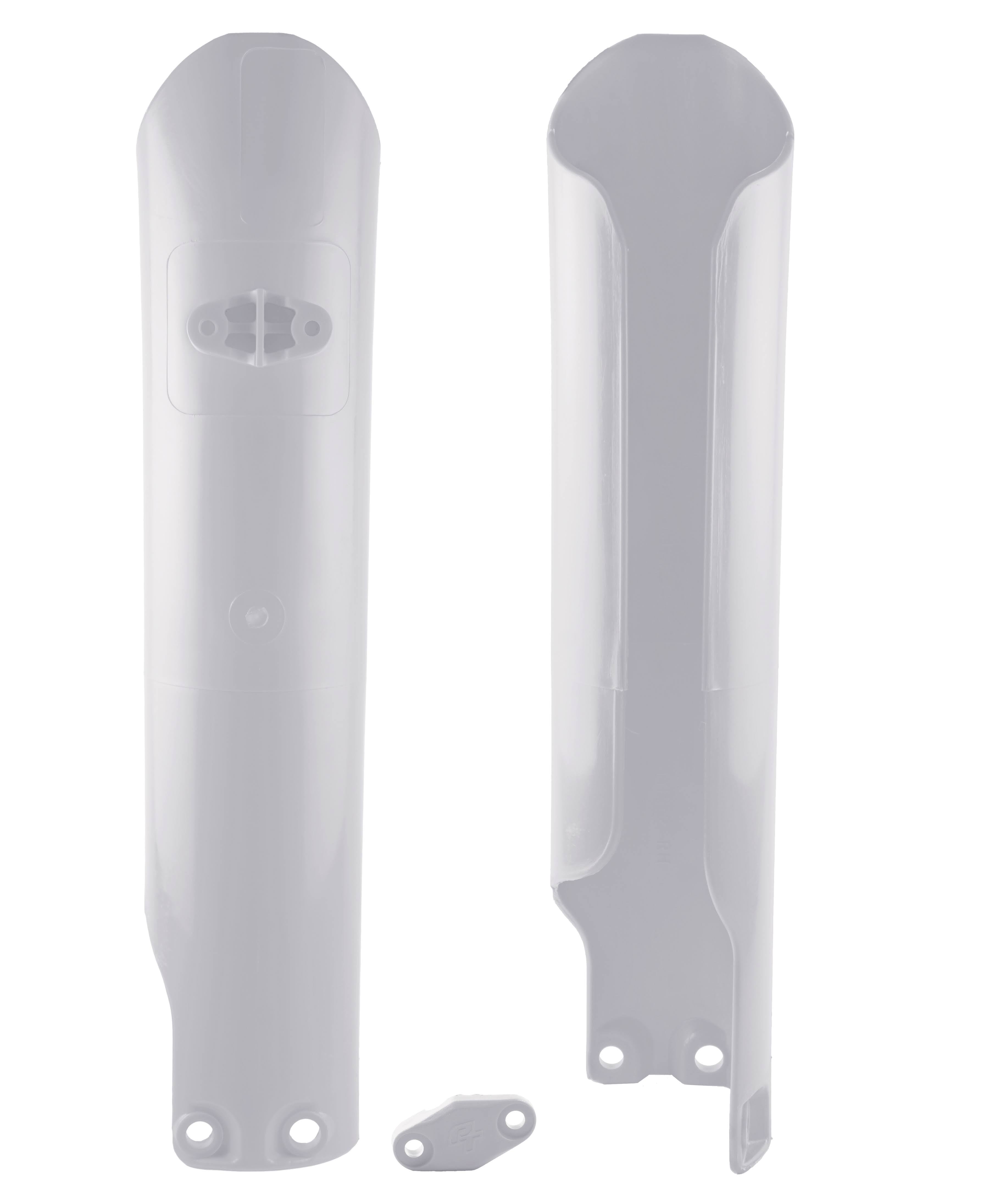 Racecraft Full Coverage Lower Fork Guards White KTM 125-500