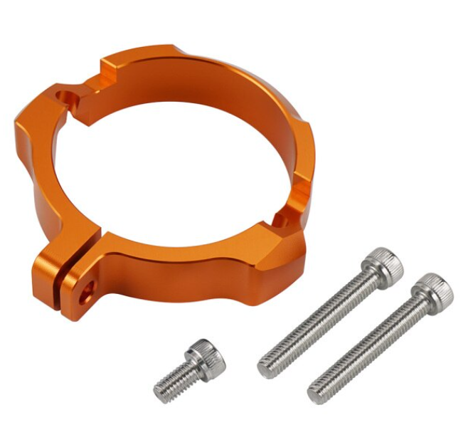 Racecraft Orange Billet Exhaust Flange Guard For KTM 250/300