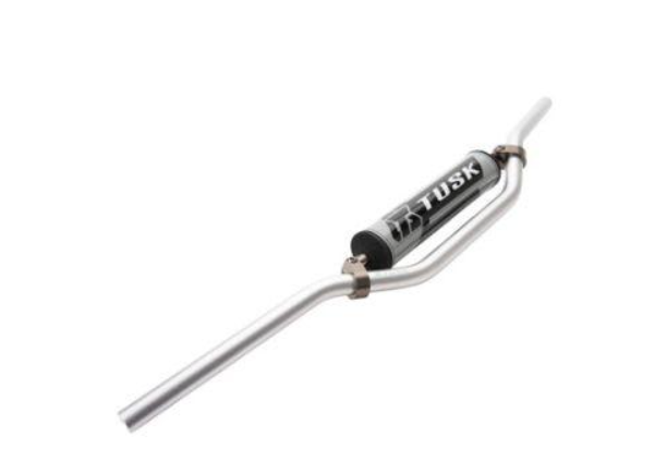 Tusk T10 Aluminium 22mm Handlebar Mid Bend Silver 19-1622