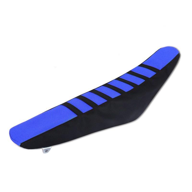 Racecraft Seat Cover Ribbed Gripper Blue/Black Yamaha Banshe