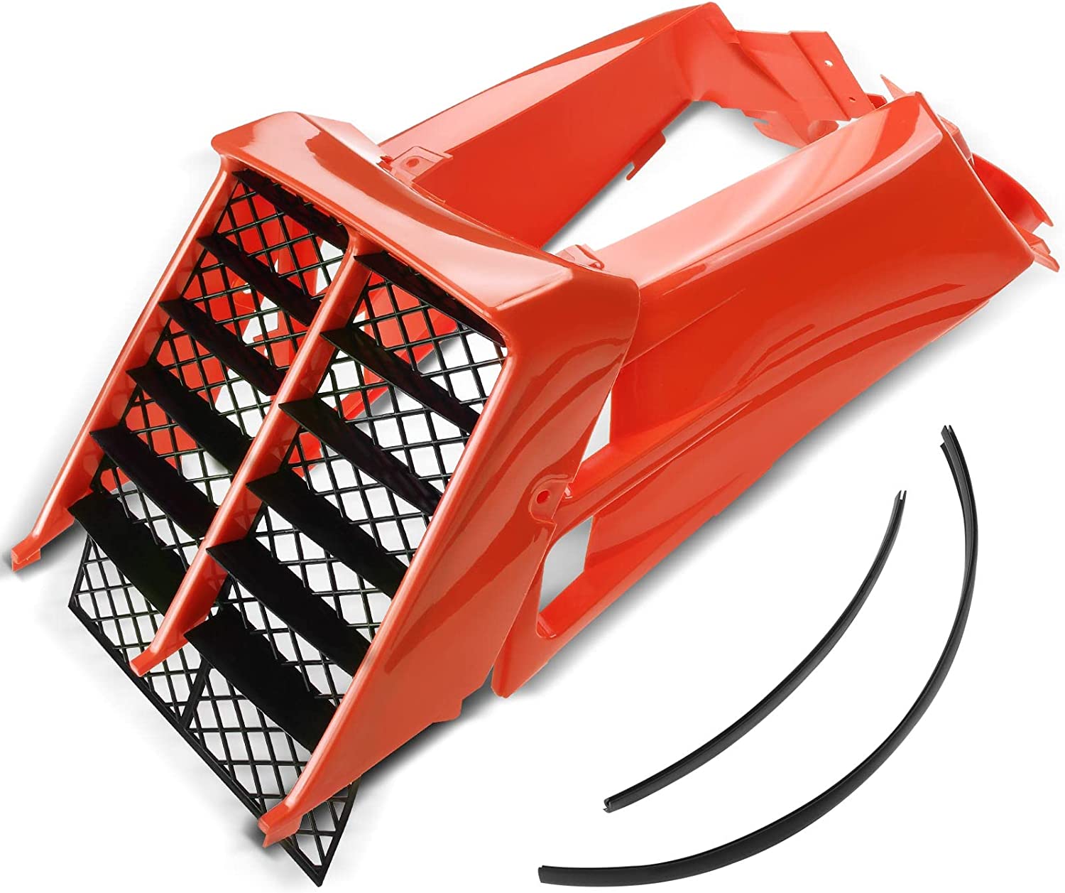 Racecraft 2 Plastic Fuel Tank Covers White Banshee