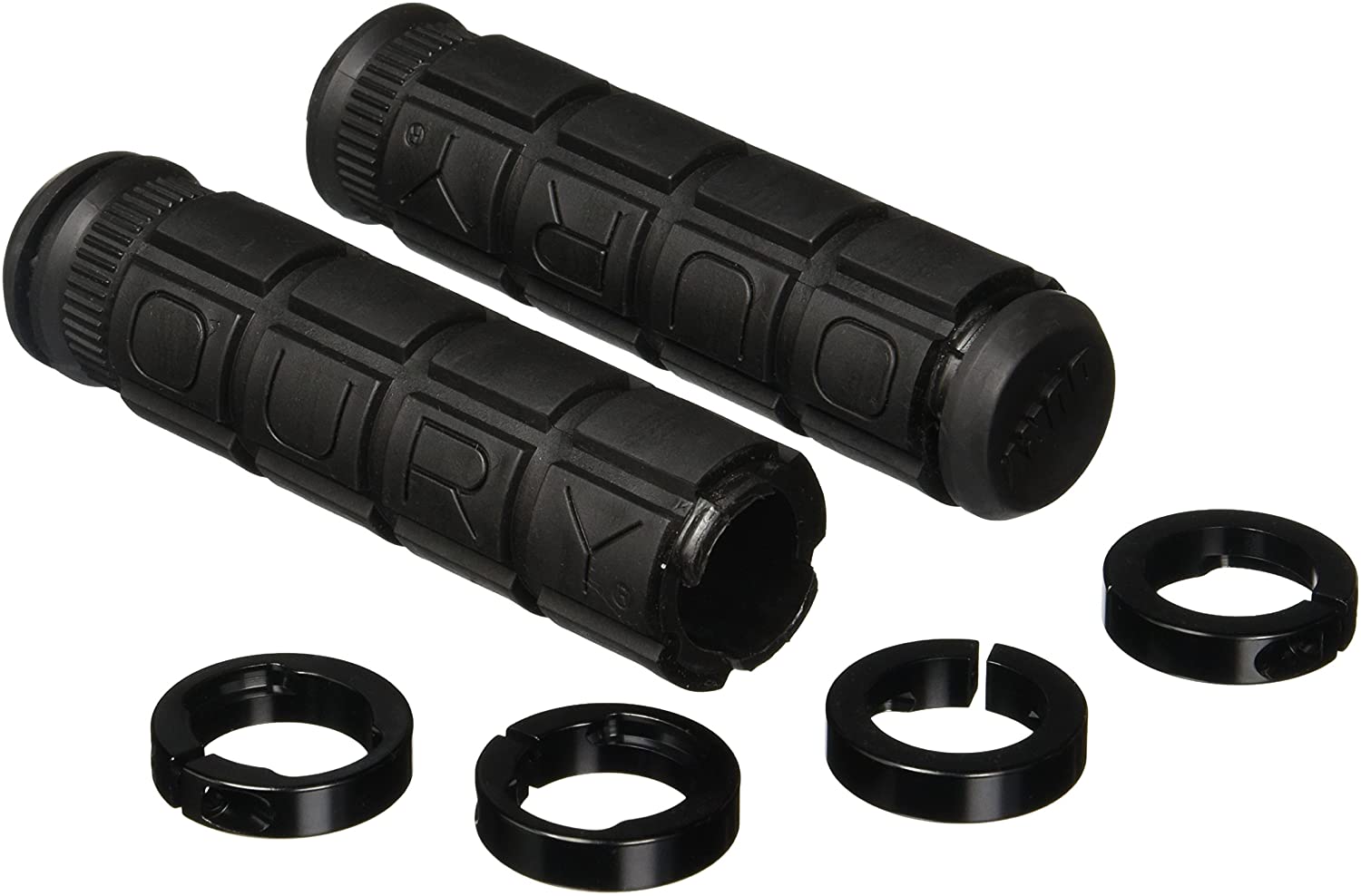 Oury Clamp Set Black (4x screws, 4x clamps)