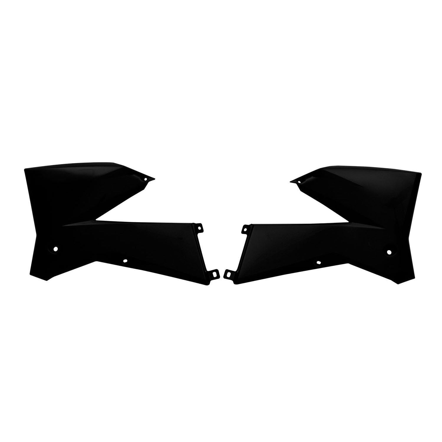 Racetech Radiator Scoops Black, 125/250 SX 07'-10'