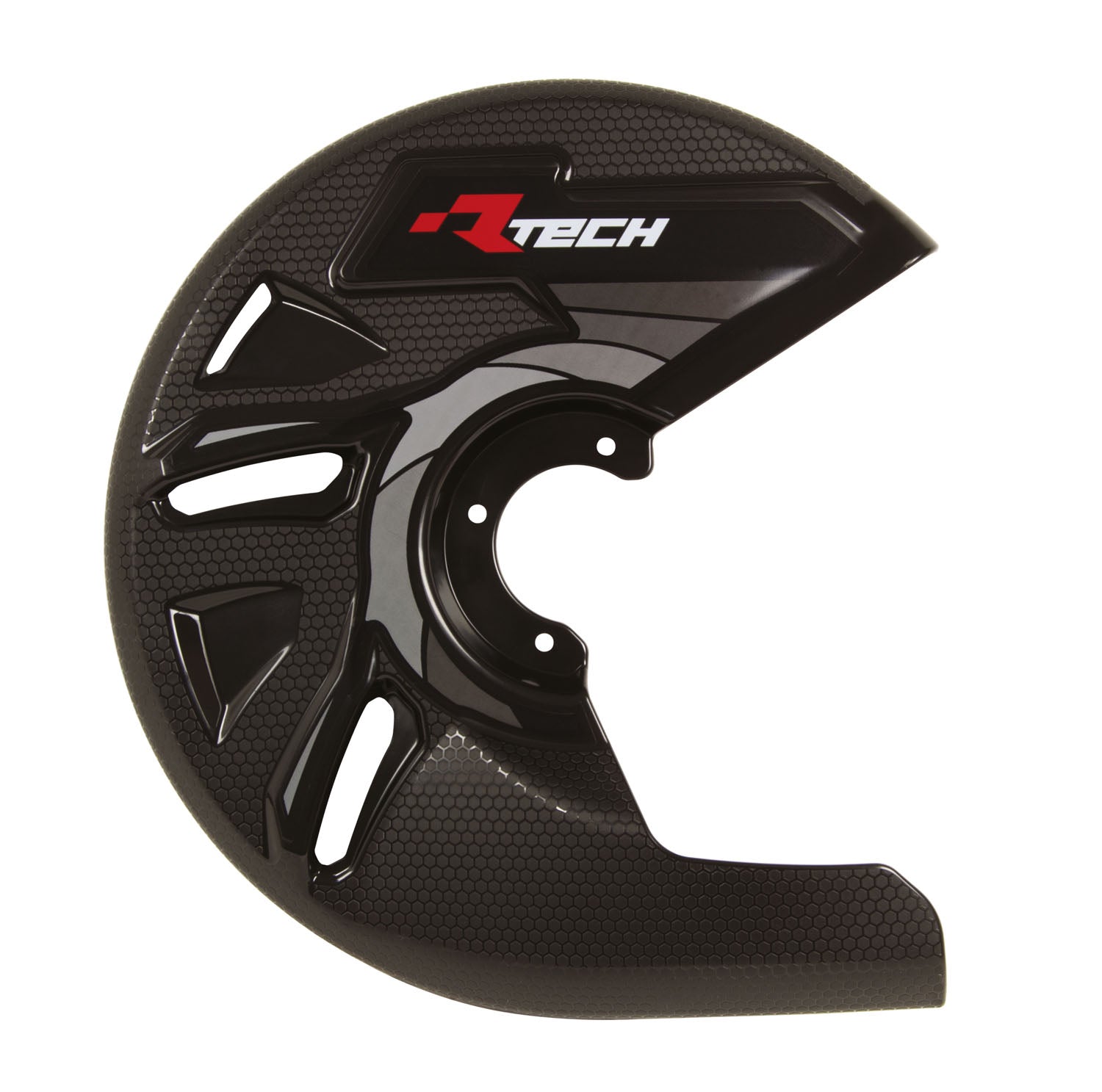 Racetech Universal Brake Disc Protector Black (Mounting Kit