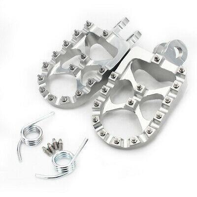 Racecraft Billet Race Foot Pegs KTM Silver ('17 - 22)