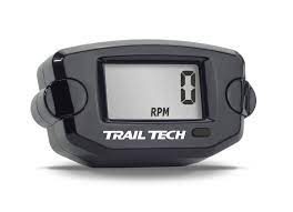 Trail Tech Black TTO Front Button Tach /Hour +  Maintenance