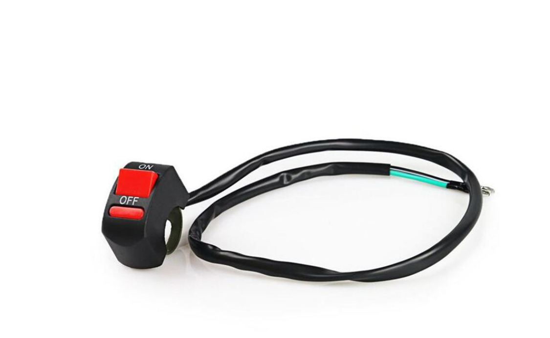 Racecraft Handlebar Switch - Universal- Start Button Square