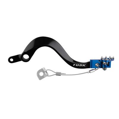 Tusk Aluminium Brake Pedal - Blue Tip - 2008 Kawasaki KLX450