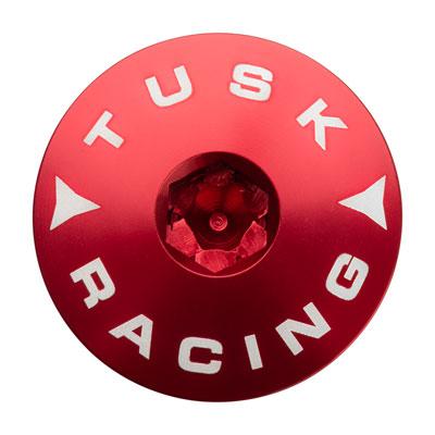 Tusk Billet Aluminium Engine Plug Kit Red - 2007 Honda CRF15