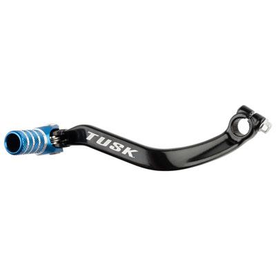 Tusk Folding Shift Lever - Black/Blue Tip - 2001 Suzuki RM25