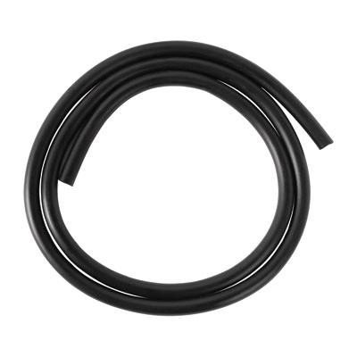 Tusk Top-Grade Rubber Fuel Line 1m Black (6mm)